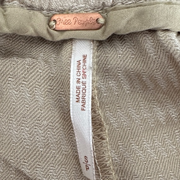 Free People High Waist Tan Shorts - Picture 6 of 7